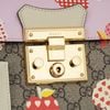 Túi Gucci Padlock Les Pommes GG Supreme Bamboo Satchel Beige