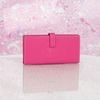 Ví dài Hermès Bearn Bifold Rose Tyrien Epsom