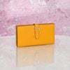 Ví dài Hermès Bearn Bifold Jaune Ambre Epsom