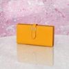 Ví dài Hermès Bearn Bifold Jaune Ambre Epsom