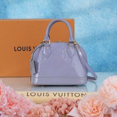 Túi Louis Vuitton Alma BB Vernis Lilac (Tím Lilac)