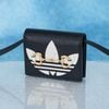 Túi đeo Gucci x Adidas Mini Wallet Goaskin (Đen Trắng)