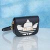 Túi đeo Gucci x Adidas Mini Horsebit Goaskin (Đen Trắng)