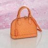 Túi đeo Louis Vuitton Alma BB Mandarin Ostrich