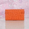 Ví dài Hermès Kelly Longue Wallet Orange Ostrich