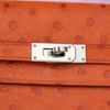 Ví dài Hermès Kelly Longue Wallet Orange Ostrich