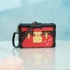 Túi đeo Louis Vuitton Trunk Petite Malle Epi Red-Noir