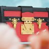Túi đeo Louis Vuitton Trunk Petite Malle Epi Red-Noir