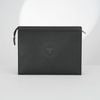Clutch Louis Vuitton Pochette Voyage MM Noir Taiga (Đen)