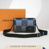 Túi đeo Louis Vuitton Alpha Messenger Giant Damier Blue Ombre size 26