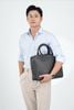 Cặp tài liệu Louis Vuitton Neo Alexander Ardoise Black Taiga size 39