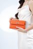 Ví dài Hermès Kelly Longue Wallet Orange Ostrich