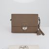 Clutch Hermès Sac à Dépêches Bordeaux Cowhide size 23 (Nâu nhạt)