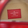 Túi đeo Louis Vuitton Dora MM Monogram Ebene / Red Calfskin