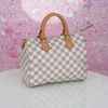 Túi du lịch Louis Vuitton Speedy Bandoulière Damier Azur size 25 (Trắng Xanh)