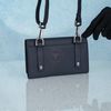 Túi đeo chéo Christian Dior Wearable Wallet Bleu Nuit Calfskin