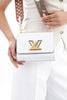 Túi đeo Louis Vuitton Twist PM Bronze White