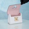 Túi đeo Louis Vuitton Twist PM Bronze White