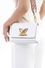 Túi đeo Louis Vuitton Twist PM Bronze White