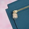 Ví nhỏ Hermès Kelly Pocket Compact Bleu Electrique Epsom