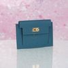 Ví nhỏ Hermès Kelly Pocket Compact Bleu Electrique Epsom
