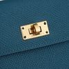 Ví nhỏ Hermès Kelly Pocket Compact Bleu Electrique Epsom