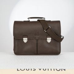 Cặp tài liệu Louis Vuitton Anton Burgundy Taiga Size 40