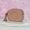 Túi đeo Gucci Soho Disco Nude Cowhide
