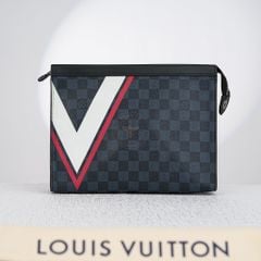 Clutch Louis Vuitton America’s Cup 2017 Voyage Damier Cobalt
