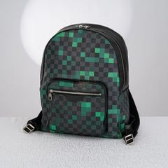 Balo Louis Vuitton Josh Damier Graphite Green Pixel