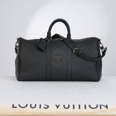 Túi du lịch Louis Vuitton Keepall Bandoulière Damier Infini size 45 (Đen)