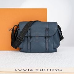 Túi đeo Louis Vuitton Monogram Christopher Messenger (Xanh Navy) size 29