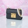 Túi đeo Gucci Padlock Guccissima Calfskin in Black