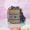 Túi đeo Christian Dior Wicker Bucket Oblique