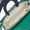 Túi đeo Gucci Green GG Horsebit 1955 Edition Cowhide