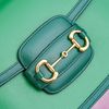 Túi đeo Gucci Green GG Horsebit 1955 Edition Cowhide