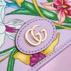 Ví Gucci Marmont Bifold GG Floral Lavender (Limited)