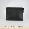 Clutch Louis Vuitton Pochette Voyage MM Noir Epi (Đen, code chip)