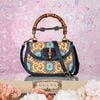 Túi Gucci GG Kaleidoscope Bamboo 100th Anniversary Blue