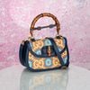 Túi Gucci GG Kaleidoscope Bamboo 100th Anniversary Blue