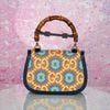 Túi Gucci GG Kaleidoscope Bamboo 100th Anniversary Blue