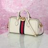 Túi du lịch Gucci Ophidia Satchel Web Striped Goaskin size 32