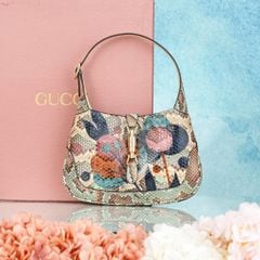 Túi Gucci Jackie 1961 Colorful Python (Limited) size 27