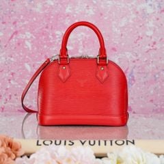 Túi Louis Vuitton Alma BB Coquelicot Epi size 23