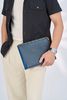 Clutch Louis Vuitton Voyage Damier Graphite / Bleu Nuit Epi size MM
