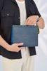 Clutch Louis Vuitton Voyage Damier Graphite / Bleu Nuit Epi size MM