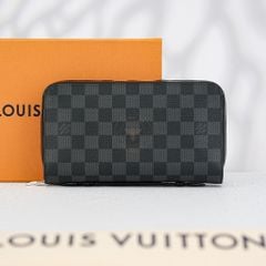 Clutch/ Zippy Louis Vuitton XL Damier Graphite