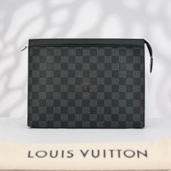 Clutch Louis Vuitton Pochette Voyage MM Damier Graphite