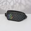 Túi đeo Louis Vuitton Rainbow Bumbag Damier Graphite