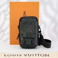 Túi đeo Louis Vuitton Monogram Shadow Double Phone size 19